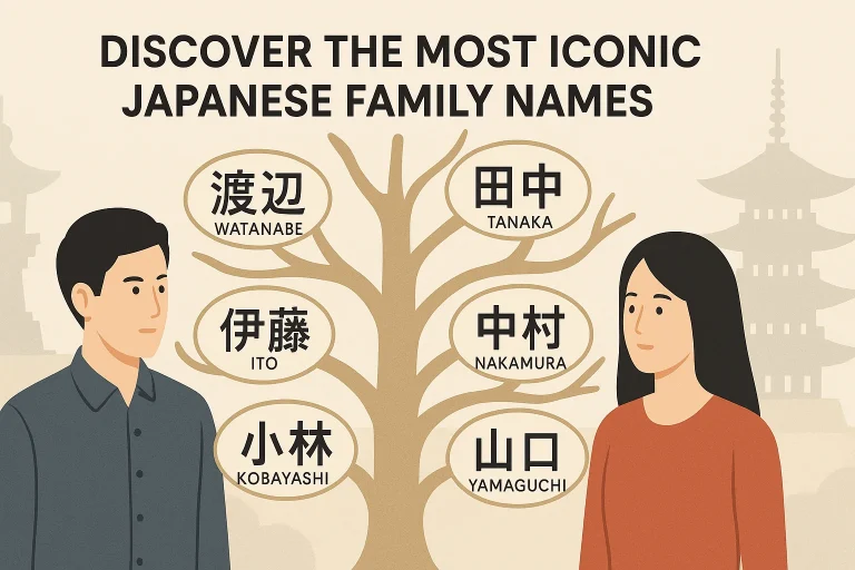 Discover The Most Iconic Japanese Family Names